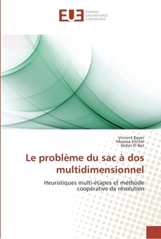 Paperback Le problème du sac à dos multidimensionnel [French] Book