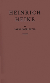 Hardcover Heinrich Heine Book