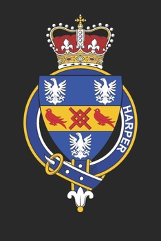 Harper: Harper Coat of Arms and Family Crest Notebook Journal (6 x 9 - 100 pages)