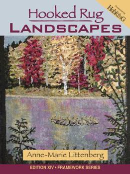 Paperback Hooked Rug Landscapes (Framework) Book
