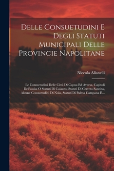 Delle Consuetudini E Degli Statuti Municipali Delle Provincie Napolitane: Le Consuetudini Delle Città Di Capua Ed Aversa, Capitoli Dell'assisa O Statu