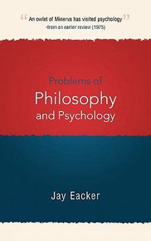 Paperback Problems of Philosophy and Psychology Book