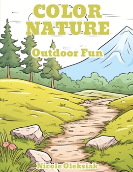 Paperback Color Nature: Outdoor Fun Book