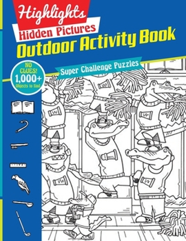 Paperback Outdoor Activity Book (Highlights Hidden Pictures) Book