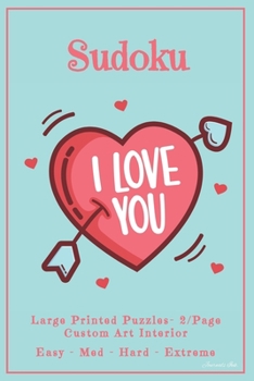 Paperback Sudoku: 2 Per Page - 202 FULL SIZE LARGE PRINT Easy to Extreme Puzzles, Rules & Solutions / Answers. Plenty of Margin Space. B [Large Print] Book