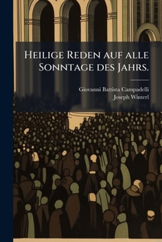 Paperback Heilige Reden auf alle Sonntage des Jahrs. [German] Book