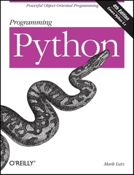Paperback Programming Python: Powerful Object-Oriented Programming Book
