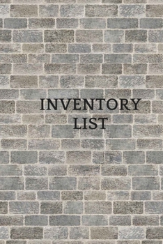 Paperback Inventory list Book