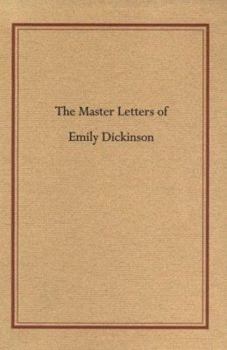 Paperback The Master Letters of Emily Dickinson Book