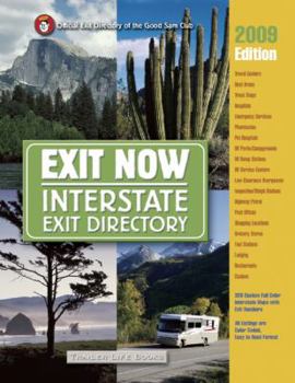 Spiral-bound Exit Now: Interstate Exit Directory Book