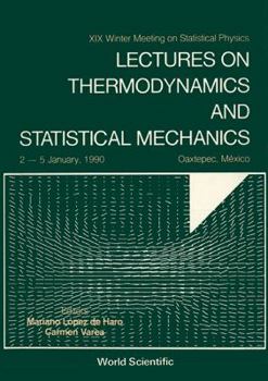 Hardcover Lectures on Thermodynamics and Statistical Mechanics - XIX Winter Meeting on Statistical Physics Book