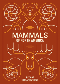 Misc. Mammals of North America Deck: 52 Playing Cards Book