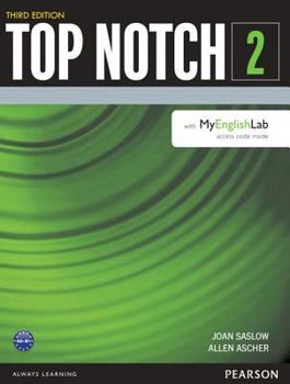 Paperback Top Notch 2 Student Book with Myenglishlab Book