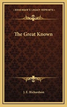 Hardcover The Great Known Book
