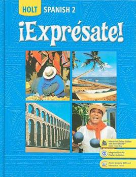 Hardcover Holt Spanish 2: !Expresate! Book