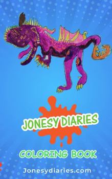 Paperback Jonesy Diaries Coloring Book
