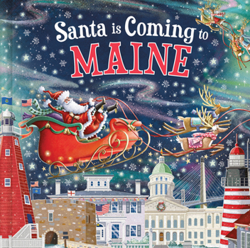 Hardcover Santa Is Coming to Maine Book