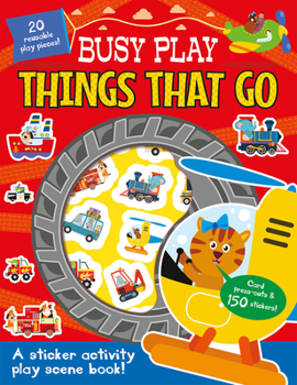 Paperback Busy Play Things That Go Book