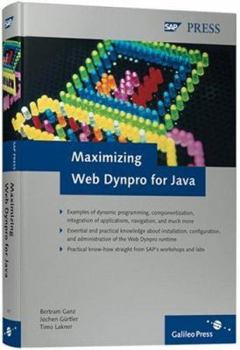 Hardcover Maximizing Web Dynpro for Java Book