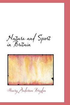 Paperback Nature and Sport in Britain Book