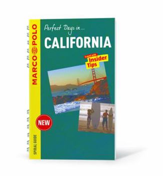 Paperback California Marco Polo Spiral Guide Book