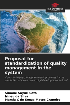 Paperback Proposal for standardization of quality management in the system Book