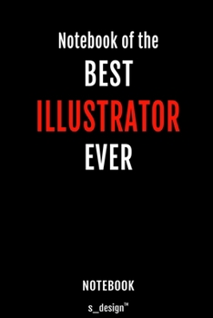 Notebook for Illustrators / Illustrator: awesome handy Note Book [120 blank lined ruled pages]