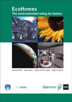 Paperback Ecohomes: The Environmental Rating for Homes (Br 389) Book