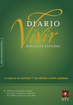 Hardcover Biblia de Estudio del Diario Vivir-Ntv [Spanish] Book