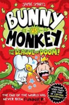 Paperback Bunny vs Monkey and the League of Doom!: 3 Book