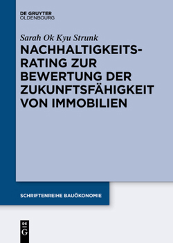 Paperback Nachhaltigkeitsrating Zur Bewertung Der Zukunftsfähigkeit Von Immobilien [German] Book