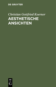 Hardcover Aesthetische Ansichten [German] Book