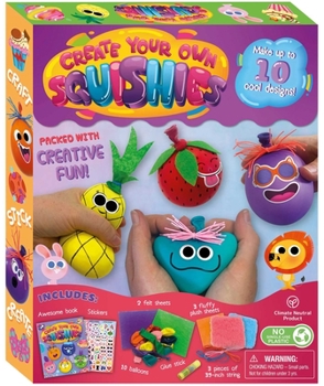 Paperback Create Your Own Squishies: Craft Box Set for Kids Book