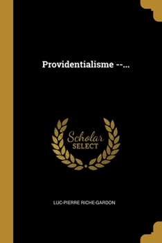 Paperback Providentialisme --... [French] Book