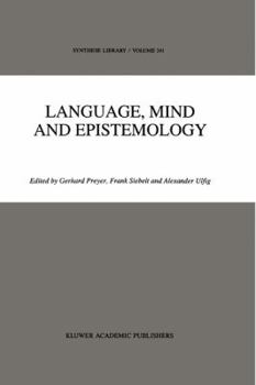 Paperback Language, Mind and Epistemology: On Donald Davidson's Philosophy Book