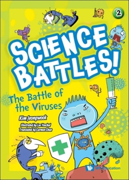 Hardcover The Battle of the Viruses Book
