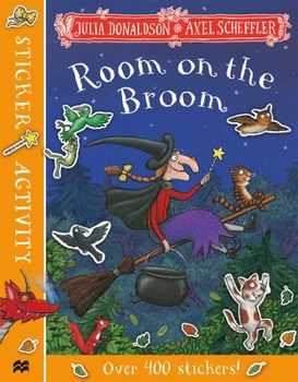 Paperback Room on the Broom Sticker Book