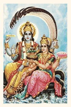 Paperback Vintage Journal Vishnu and Lakshmi Book