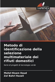Paperback Metodo di identificazione della selezione multimateriale dei rifiuti domestici [Italian] Book