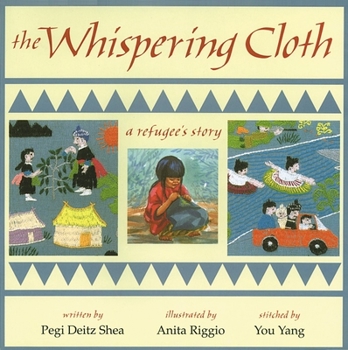 Paperback The Whispering Cloth: A Refugee's Story Book