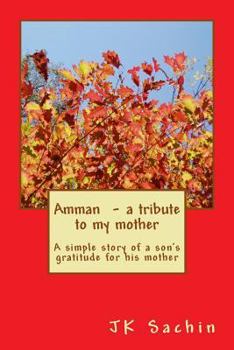 Paperback Amman - a tribute to my mother Book