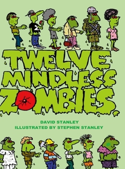 Hardcover Twelve Mindless Zombies Book