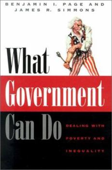 Hardcover What Government Can Do: Dealing with Poverty and Inequality Book