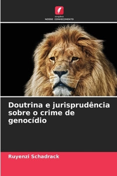 Paperback Doutrina e jurisprudência sobre o crime de genocídio [Portuguese] Book
