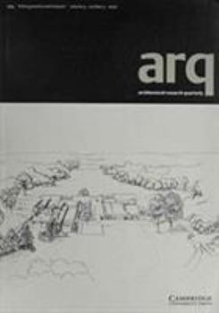 Paperback Arq: Architectural Research Quarterly: Volume 4, Part 3 Book