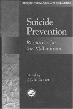 Hardcover Suicide Prevention: Resources for the Millennium Book