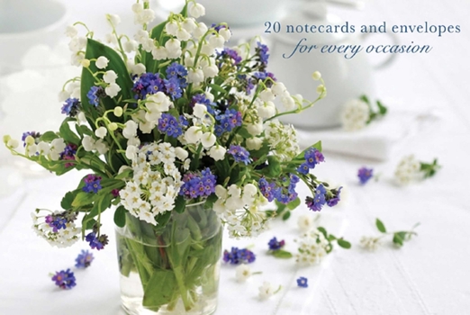 Card Box of 20 Notecards and Envelopes : Forget-Me-Nots
