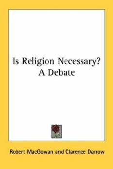 Paperback Is Religion Necessary? A Debate Book