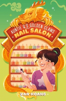 Hardcover Auntie q's Golden Claws Nail Salon Book