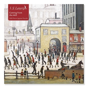Misc. L.S. Lowry: Coming from the Mill: 500-Piece Jigsaw Puzzles Book